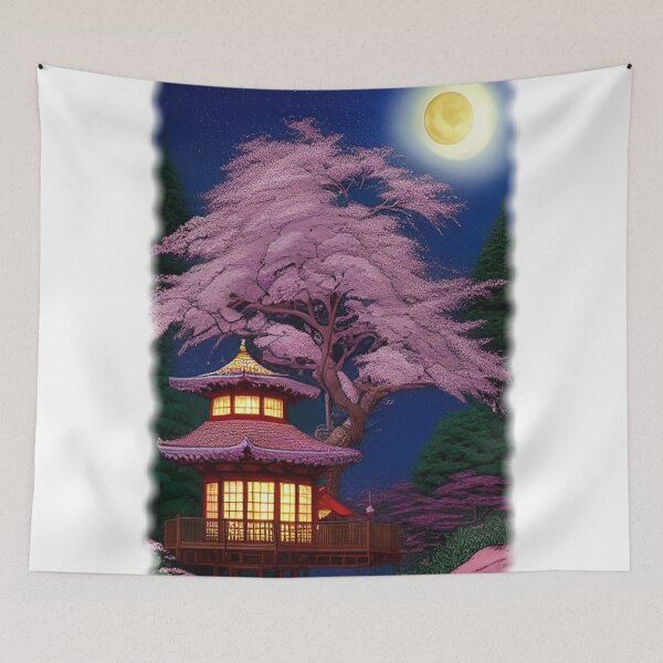Item preview, Tree Sakura House designed and sold by entrys.