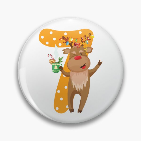 Item preview, Christmas Number 8. Advent Calendar Number Seven designed and sold by trendingatees.
