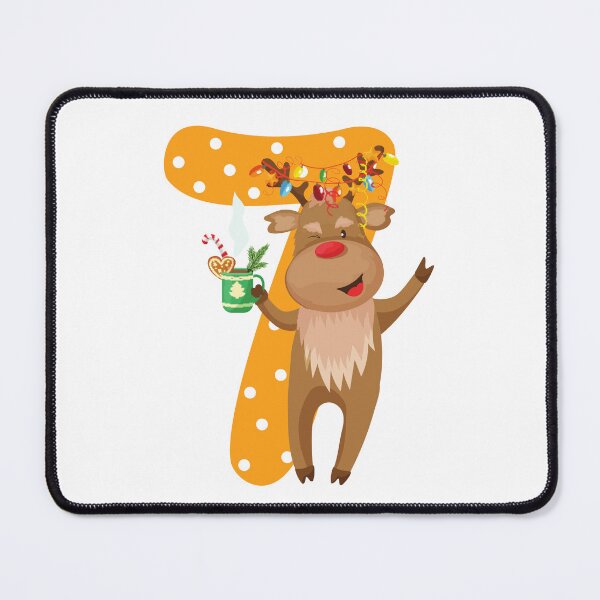 Item preview, Christmas Number 8. Advent Calendar Number Seven designed and sold by trendingatees.