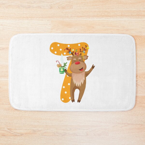 Item preview, Christmas Number 8. Advent Calendar Number Seven designed and sold by trendingatees.