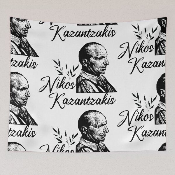 Item preview, Nikos Kazantzakis designed and sold by portokalis.