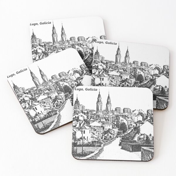 Item preview, Lugo wall in black and white designed and sold by starv10.