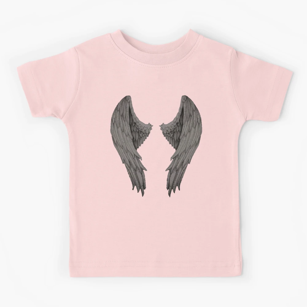 【BAUF】ANGEL WING SLIM FIT T-SHIRT Men's 25SS Angel Guardian Backprint shirt with t shirt