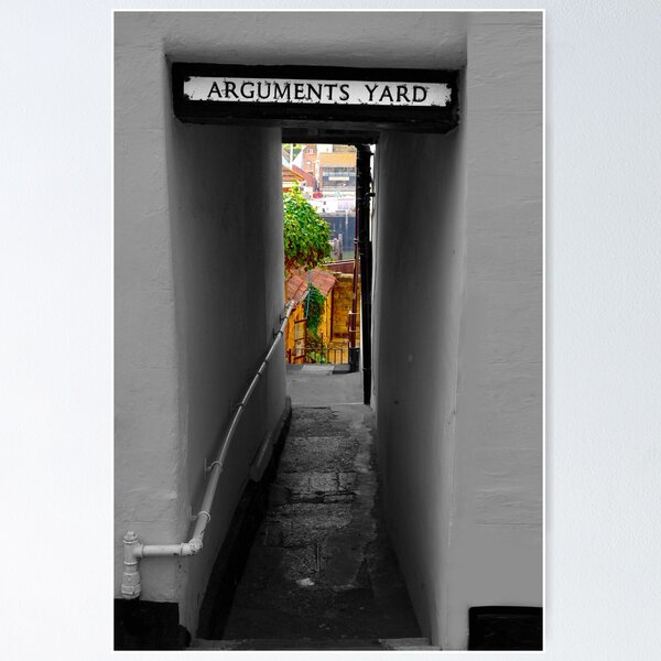 Item preview, Arguments Yard Whitby  designed and sold by Alisonchambers2.
