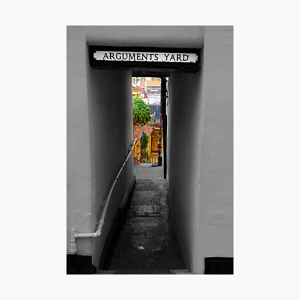 Item preview, Arguments Yard Whitby  designed and sold by Alisonchambers2.
