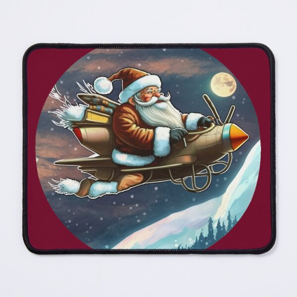 Item preview, Santa taking a ride with his new plane designed and sold by Nisyo.