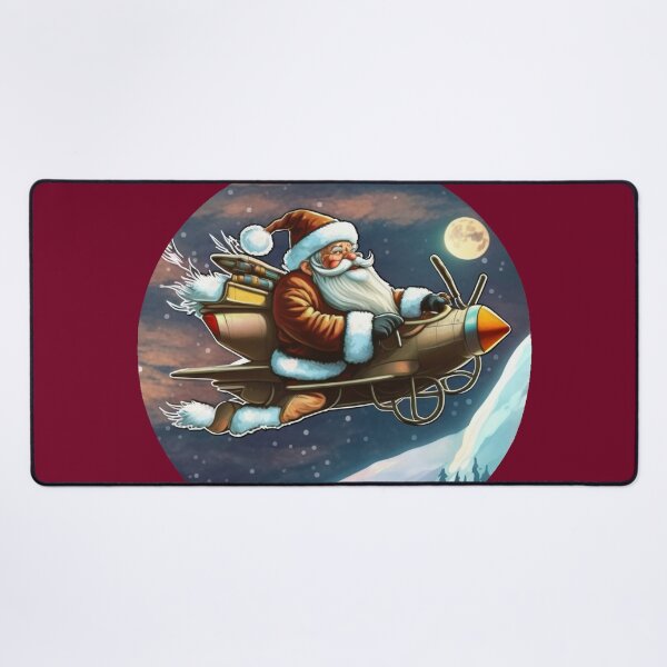 Item preview, Santa taking a ride with his new plane designed and sold by Nisyo.
