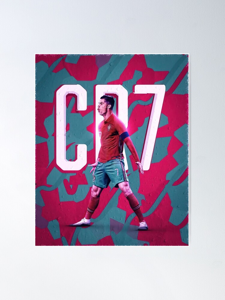 Cristiano Ronaldo Proud For Portugal Football Team ,Ronaldo Gift Idea,  Ronaldo Footballer , Football Poster , Football Print Art Board Print for  Sale by lokiwithluv