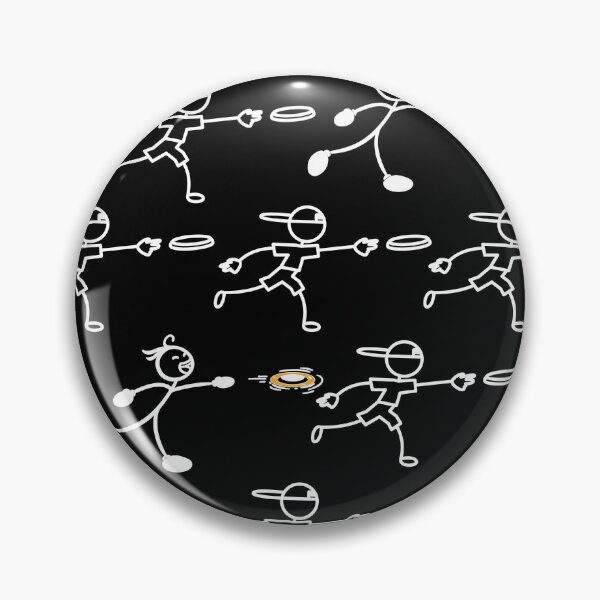 Item preview, Disc Golf Man Stickman Pattern Golf Disc Gift designed and sold by Jelisandie.