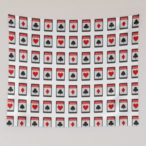 Item preview, Video Game Cartridge-Inspired Card Suite Pattern designed and sold by konaharts.