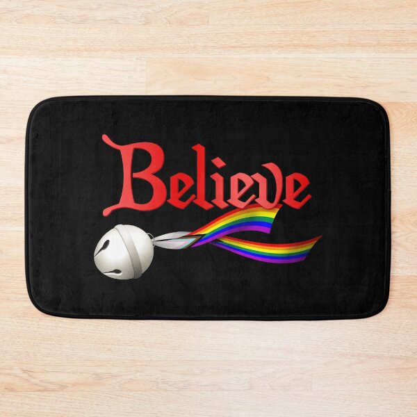 Item preview, Believe Progress Pride LGBTQ Jingle Bell designed and sold by Patrick Hiller.