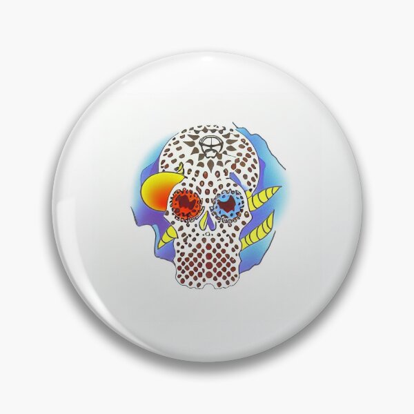 Item preview, 郵政 abstract skull designed and sold by HofmannsStamps.