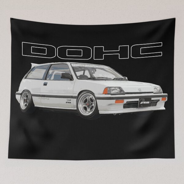 Item preview, AG AH HATCH SI DOHC VTEC CRX CR-X ZC JDM designed and sold by cowtownCOWBOY.