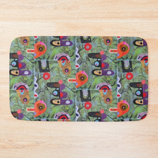 Item preview, Composition On Green Blue Ground designed and sold by bearoberts.