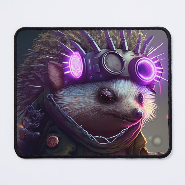 Item preview, Hedgehog from the future designed and sold by AnimalArtPhotos.