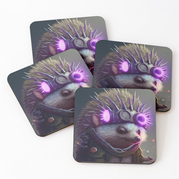 Item preview, Hedgehog from the future designed and sold by AnimalArtPhotos.