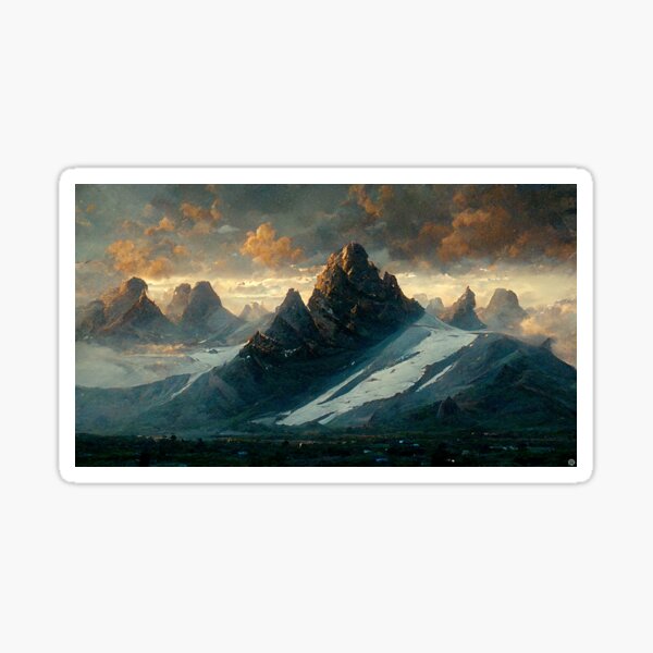 Blue Mountains Sticker
