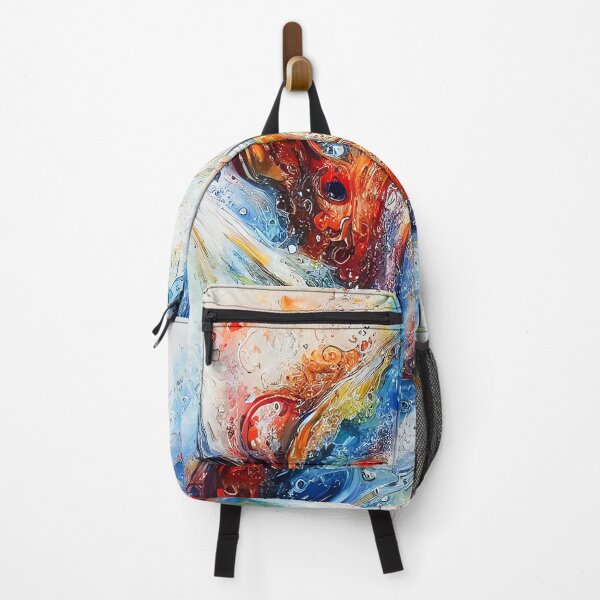 Item preview, Colorfull Abstract Color Splash Oil Painting designed and sold by lordyswiss.