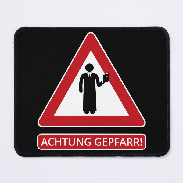 Item preview, Attention Pastors - Funny design for pastors, priests, preachers and pastors designed and sold by GiborDesign.