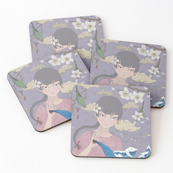 Item preview, Meena Cartoon (lavender) designed and sold by urjosheesh.