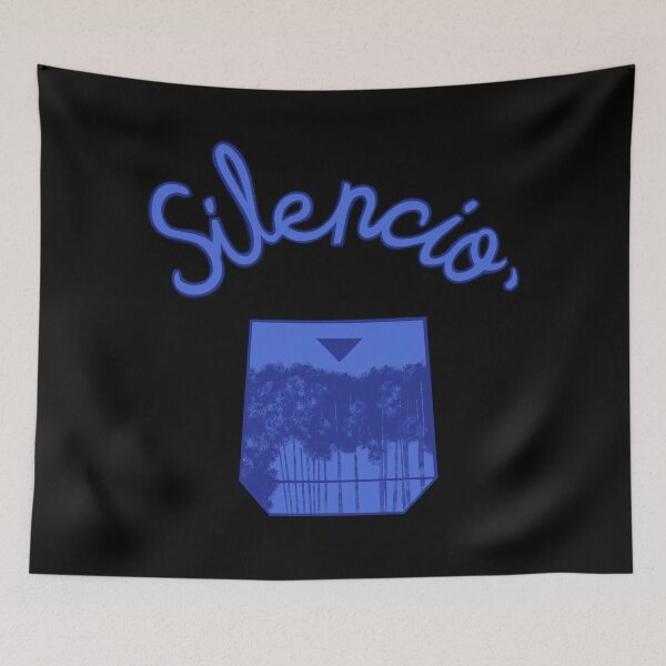 Item preview, Mulholland Drive Silencio blue designed and sold by LapinMagnetik.