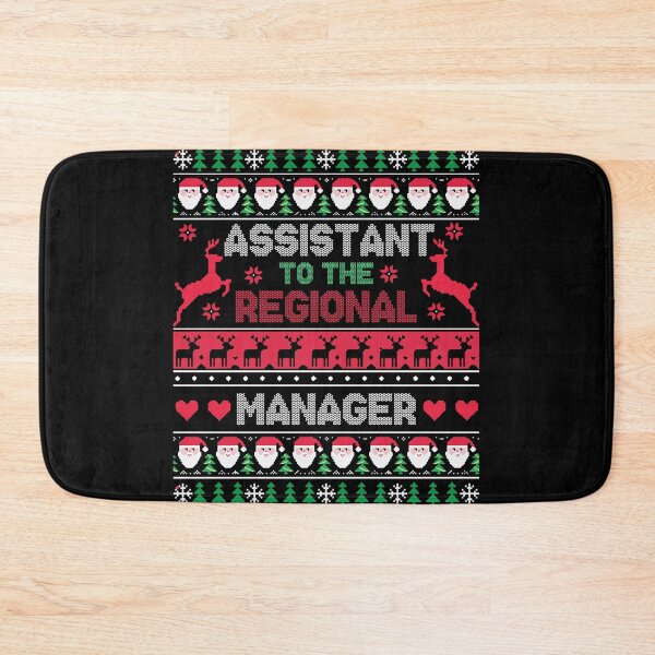 Item preview, Assistant to the regional manager office ugly christmas gift designed and sold by ferraudionne.