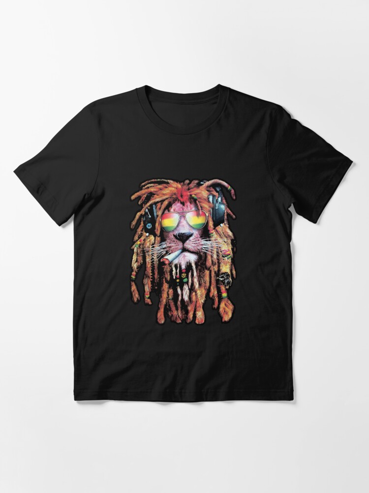 leao bob marley Art for Reggae Lover Essential T Shirt