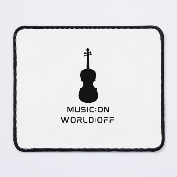 Item preview, Music On,World off designed and sold by Designsbychathu.