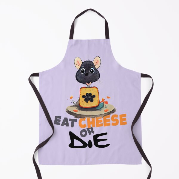 Item preview, come queso o muere | Ratón Gracioso Con Queso designed and sold by KOTOdesign.