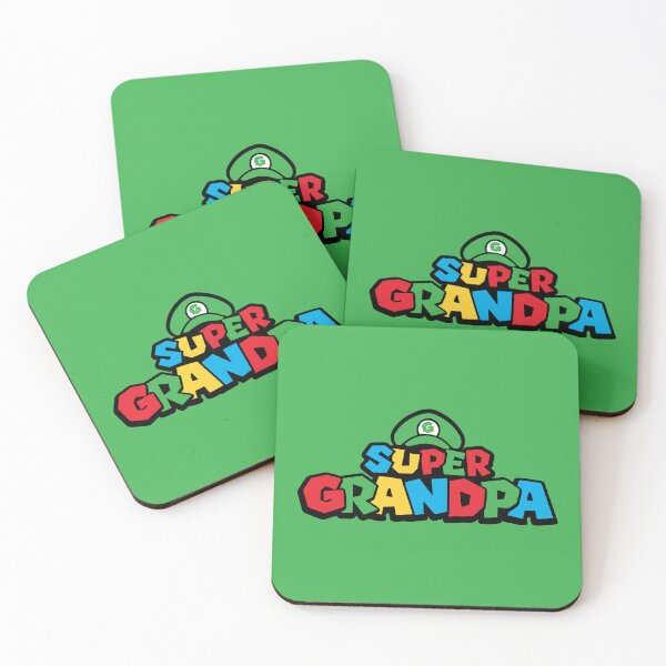 Item preview, Green Super Grandpa Funny Gamer Grandfather Fathers Day Idea Video Gaming Lover Gifts Birthday Holiday Christmas designed and sold by Mesa Cute.
