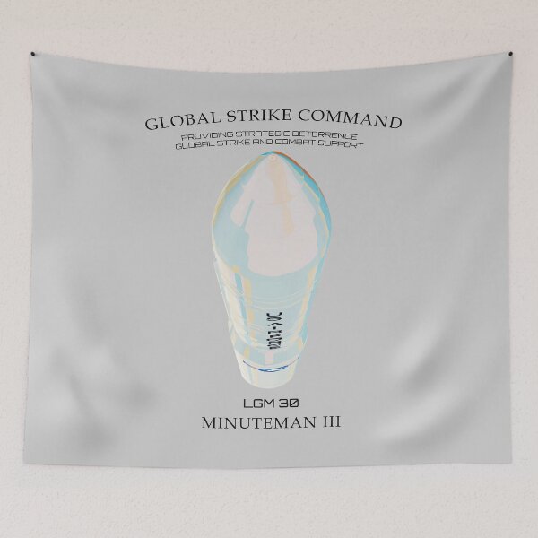 Item preview, LGM-30 Minuteman Strike Missile Deterrence #2838 designed and sold by Rare-Militia.