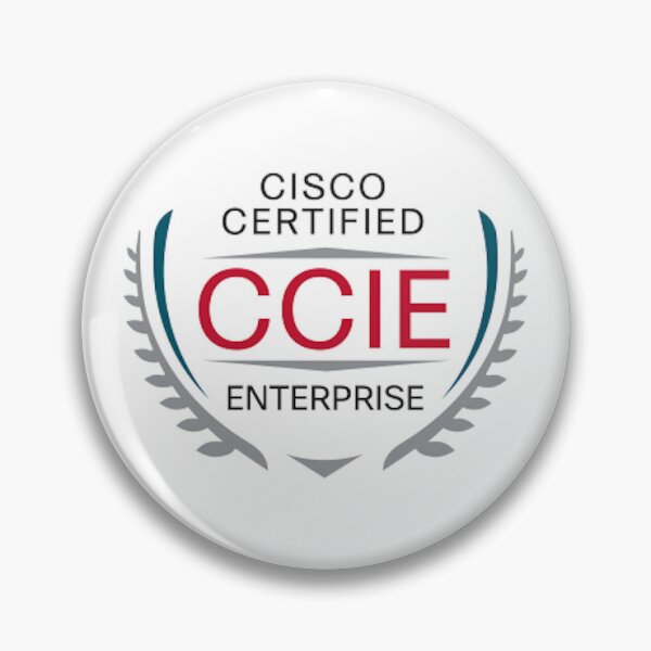 Item preview, Cisco CCIE certification sticker designed and sold by developerfriday.