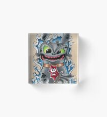 Toothless How To Train Your Dragon Acrylic Block