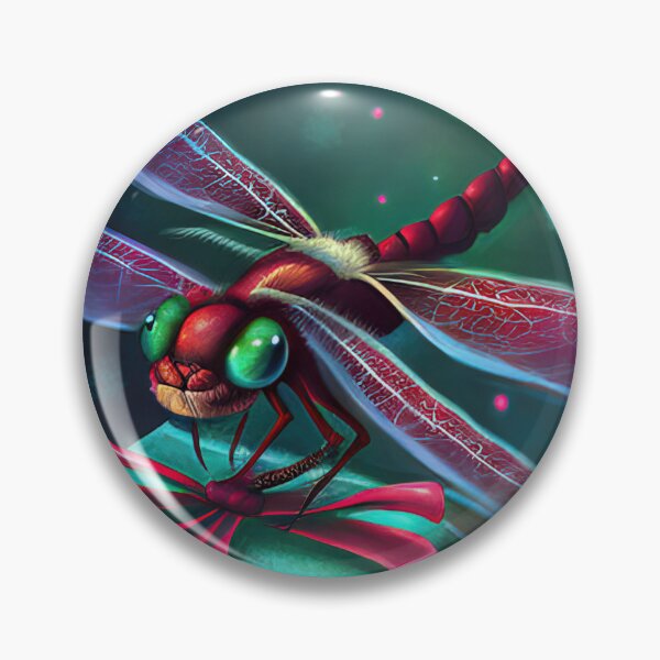 Item preview, Dragonfly vintage christmas drawing designed and sold by XmasPatterns.