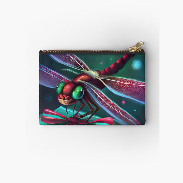 Item preview, Dragonfly vintage christmas drawing designed and sold by XmasPatterns.