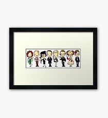 WHO-DUN-IT Framed Print