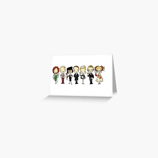 WHO-DUN-IT Greeting Card