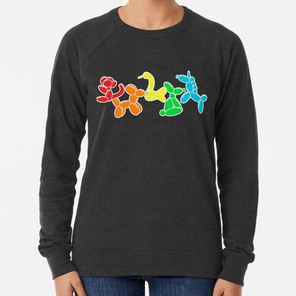 Jam Room Floor Balloon Animals Lightweight Sweatshirt