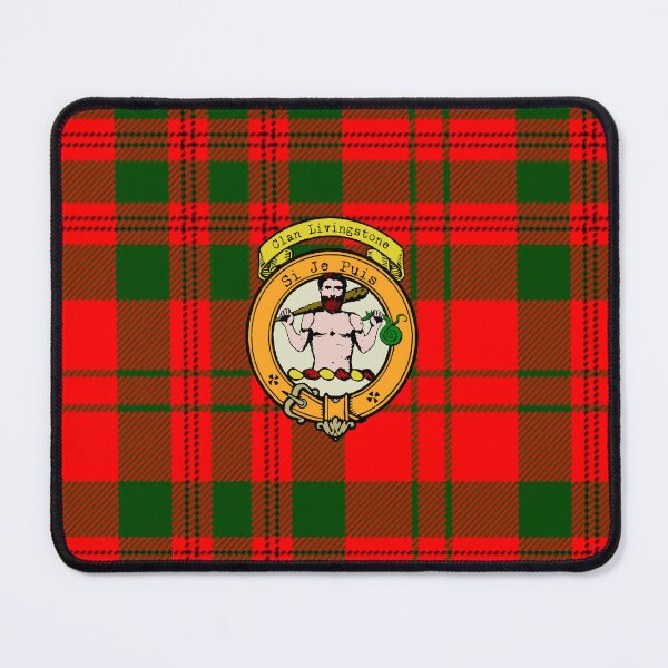 Item preview, Livingstone Scottish Tartan and Crest designed and sold by BagTown Clans.