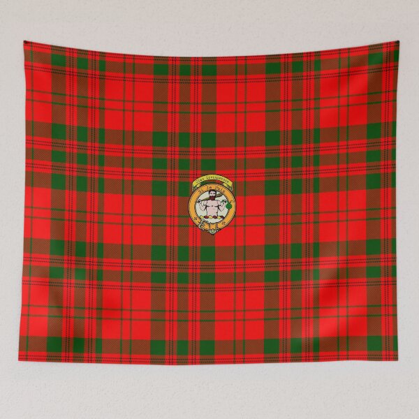Item preview, Livingstone Scottish Tartan and Crest designed and sold by BagTown Clans.