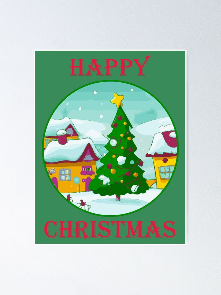 Custom Merry Christmas Coasters - GB Design House