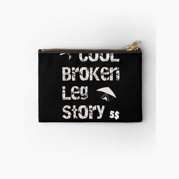 Item preview, Broken Leg Story Funny Paraglide Extreme Sport designed and sold by Merchandiser099.