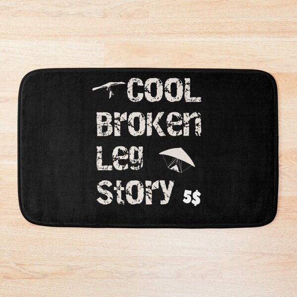 Item preview, Broken Leg Story Funny Paraglide Extreme Sport designed and sold by Merchandiser099.