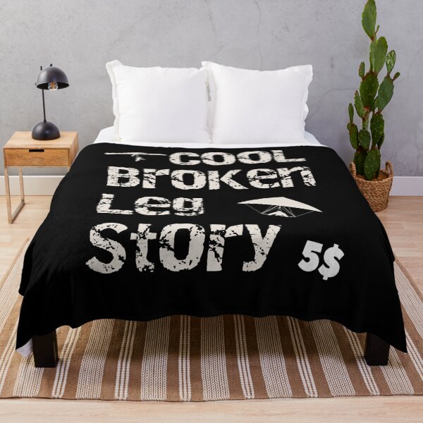 Item preview, Broken Leg Story Funny Paraglide Extreme Sport designed and sold by Merchandiser099.