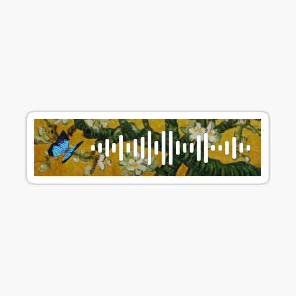 JVKE - golden hour (Spotify Code) Sticker
