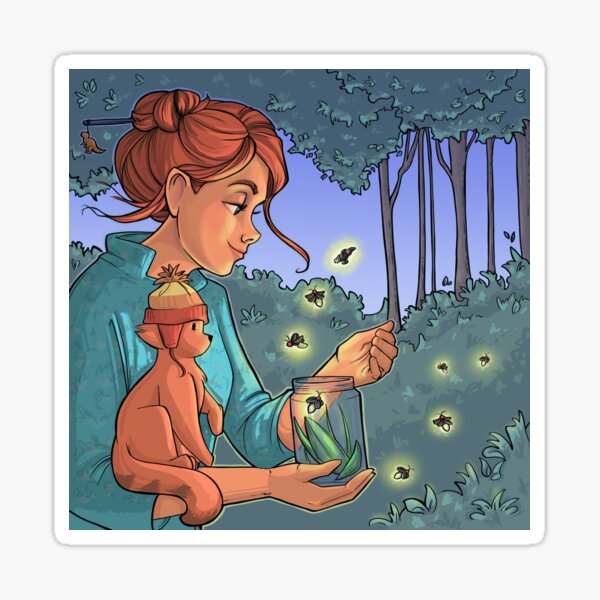 August Sticker