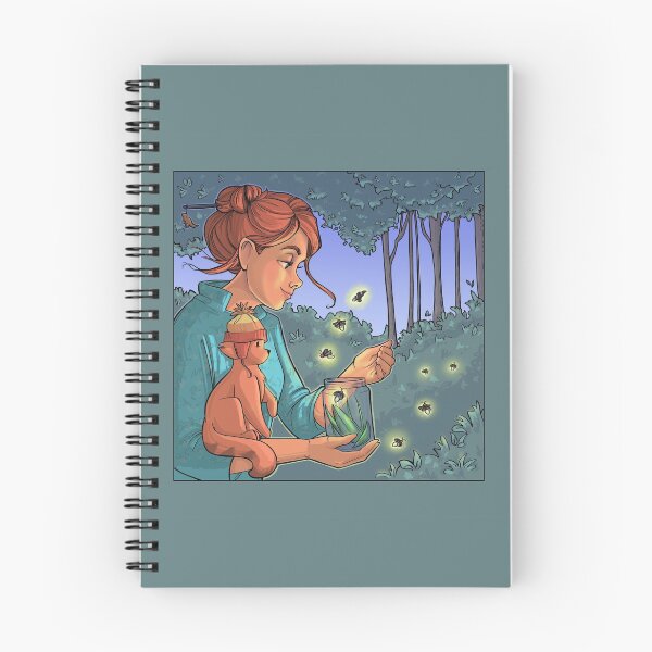 Item preview, August designed and sold by Karen Hallion Illustration.