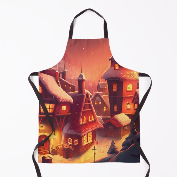 Item preview, Beautiful warm christmas village designed and sold by XmasPatterns.