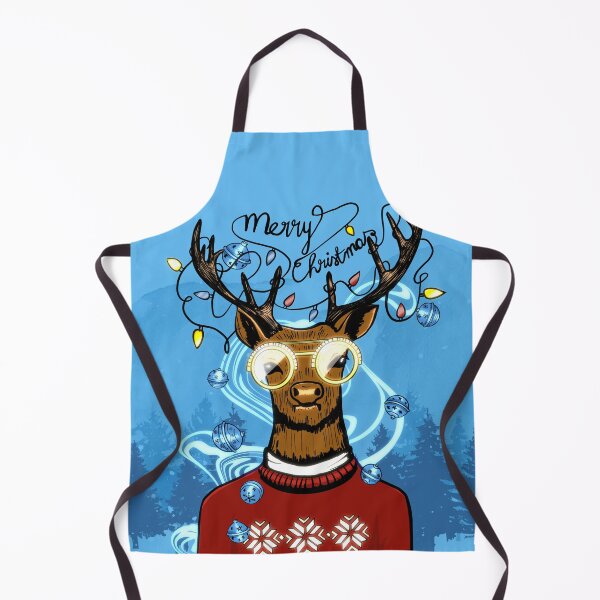 Item preview, Reindeer Christmas Led Lights In Forest designed and sold by I Am Cuta.
