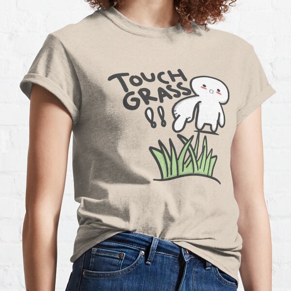  Go Touch Grass - Funny Meme Zip Hoodie : Clothing, Shoes &  Jewelry